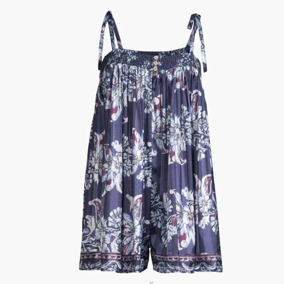 NwT Free People Jazzberry Romper L - Picture 2 of 8